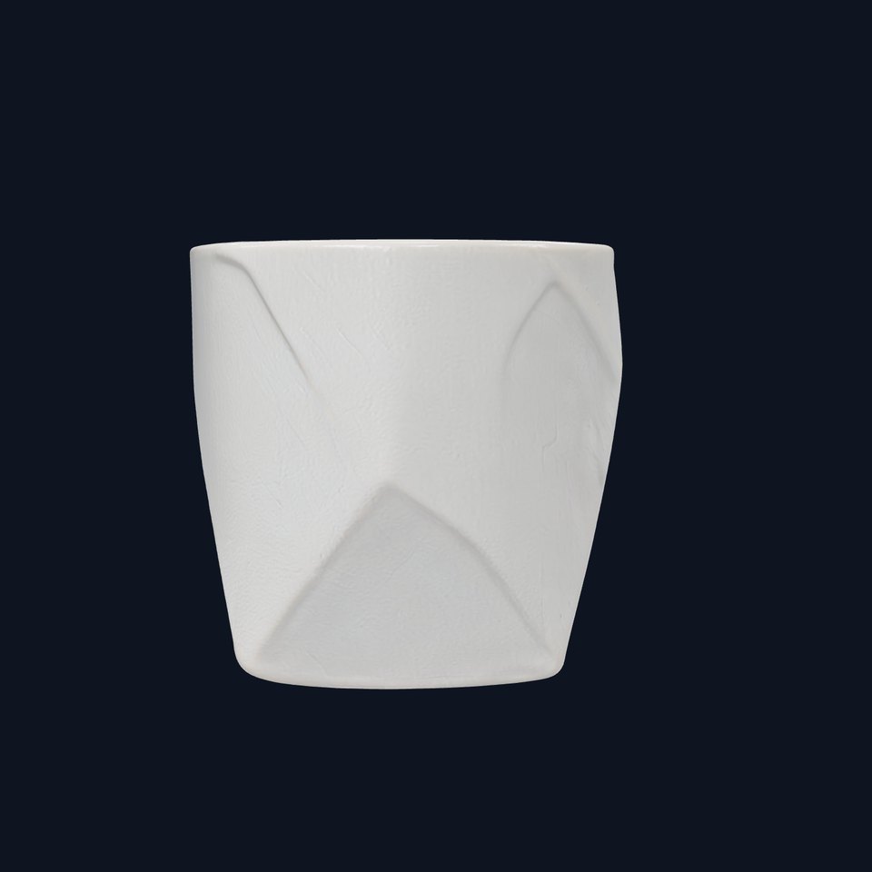 Geometric Ceramic Mug Model Pack